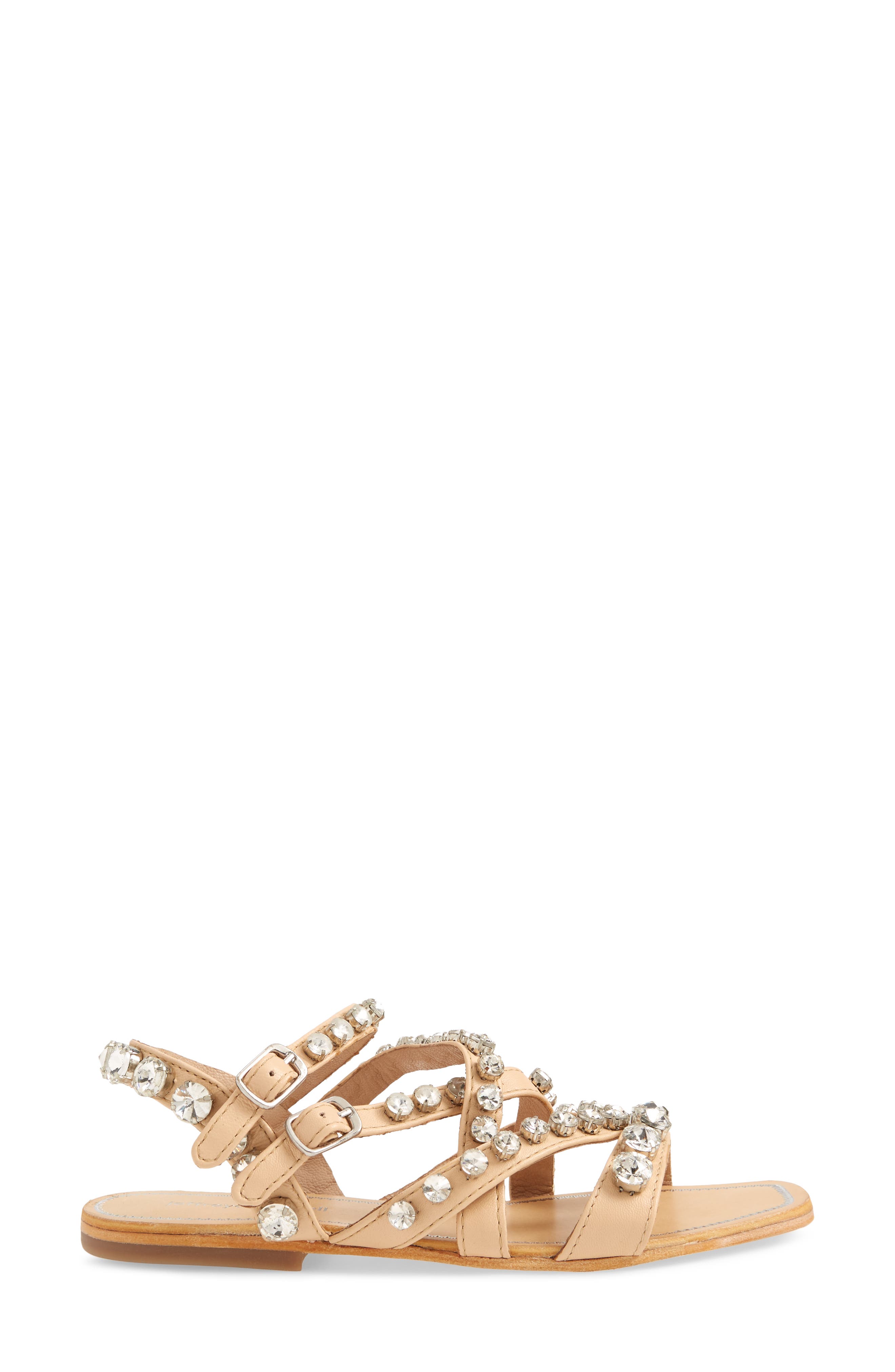 Jeffrey Campbell Calath-J Crystal Embellished Strappy Sandal, Alternate, color, 