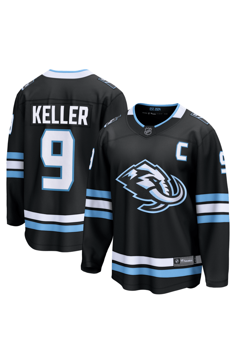 FANATICS Men's Fanatics Clayton Keller Black Utah Mammoth Home Breakaway Jersey, Main, color, Black