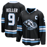 FANATICS Men's Fanatics Clayton Keller Black Utah Mammoth Home Breakaway Jersey