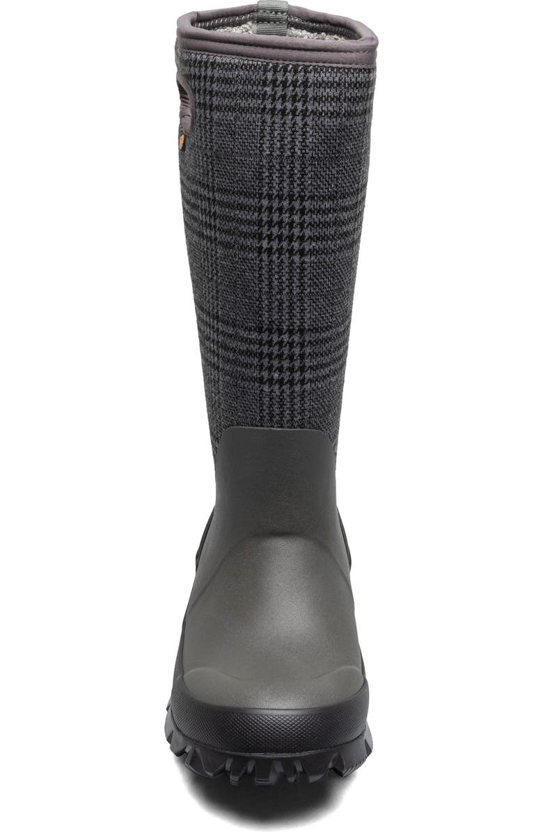 Bogs Whiteout Faded Waterproof Boot, Alternate, color, Cement Multi