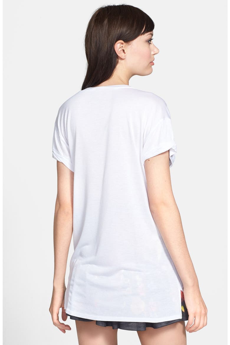 'Donut Talk to Me' Tee, Alternate, color, WHITE