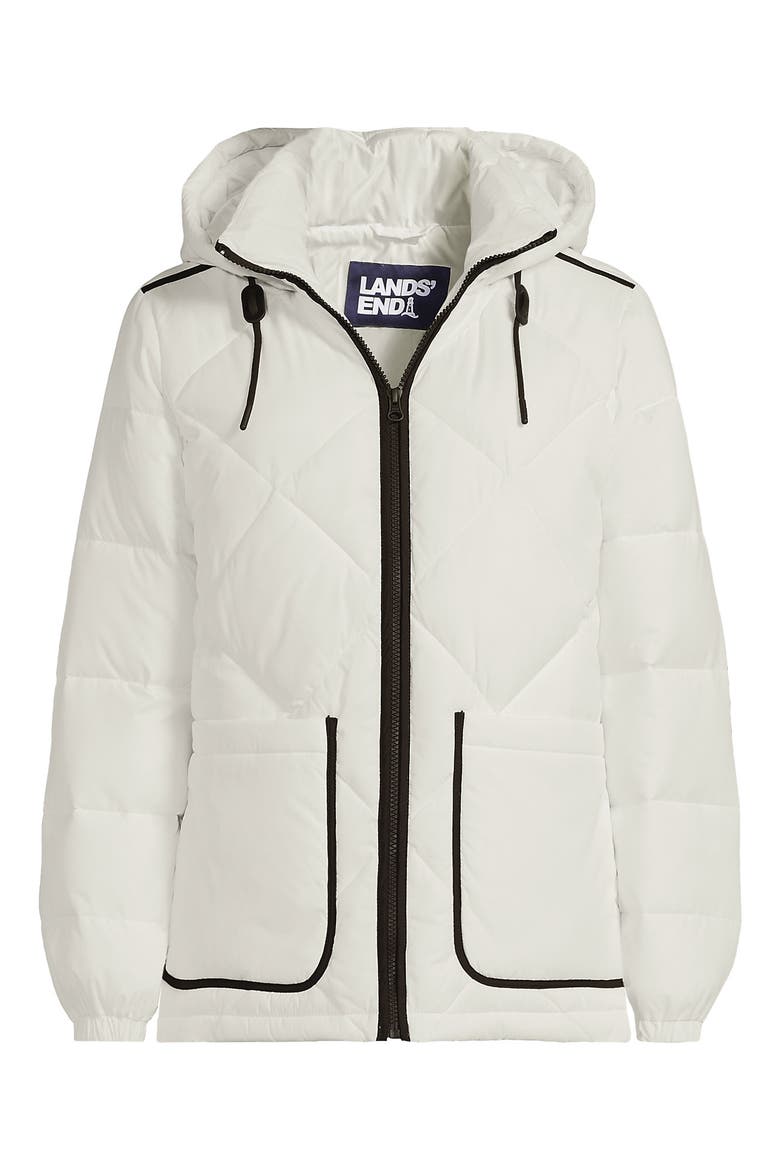FeatherFree Insulated Diamond Quilted Jacket, Alternate, color, Egret White
