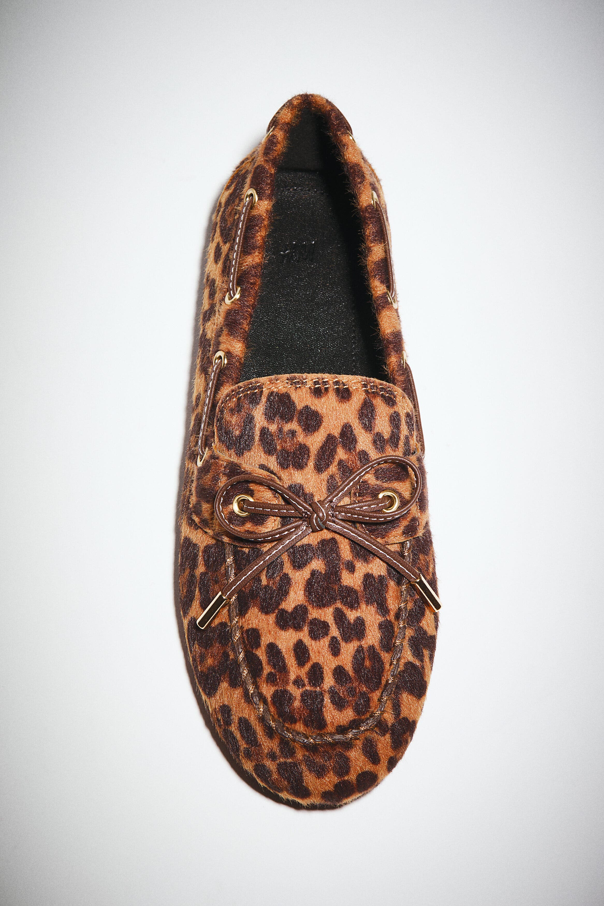 Deck Shoes, Alternate, color, Brown/leopard print