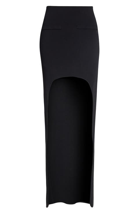 Asymetric Knit Skirt