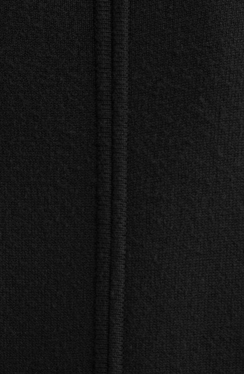 TOTEME Wool Double Knit Vest, Alternate, color, Black