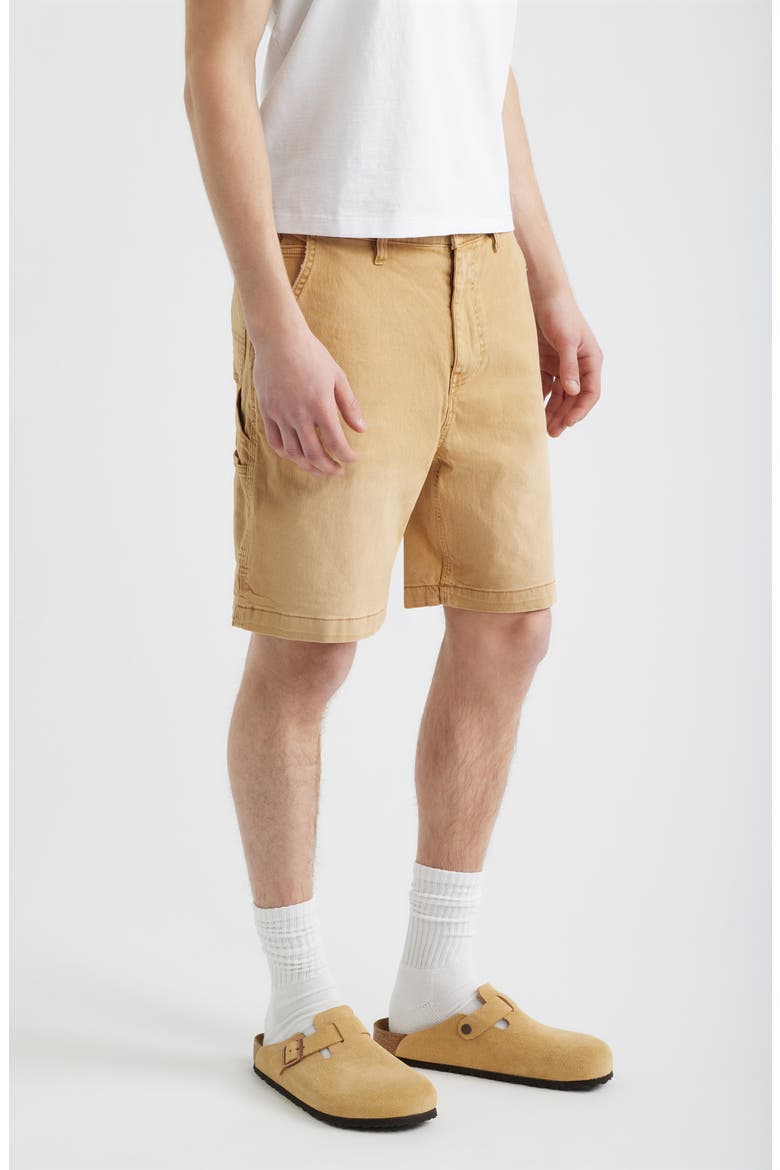 Painter Shorts, Alternate, color, GOLD