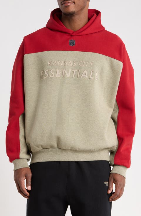 Kansas City Chiefs 90s Relaxed Colorblock Hoodie