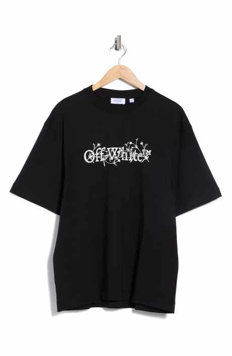 Off-White Bookish Flower Graphic T-Shirt