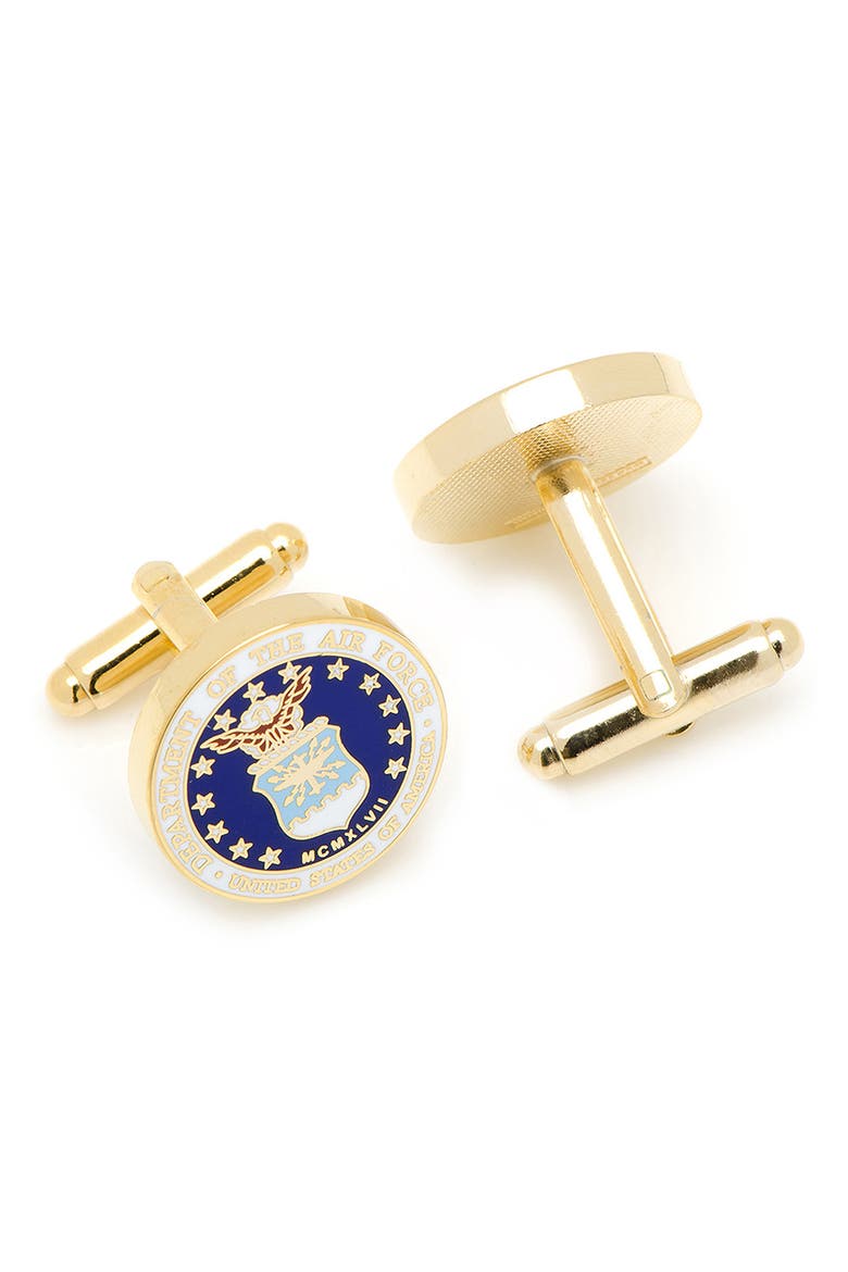 U.S. Air Force Cuff Links, Alternate, color, BLUE