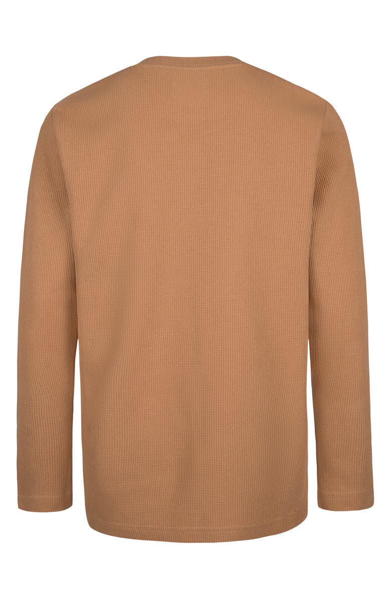 Hurley Kids' Thermal Long Sleeve Henley, Alternate, color, X0dmuted B