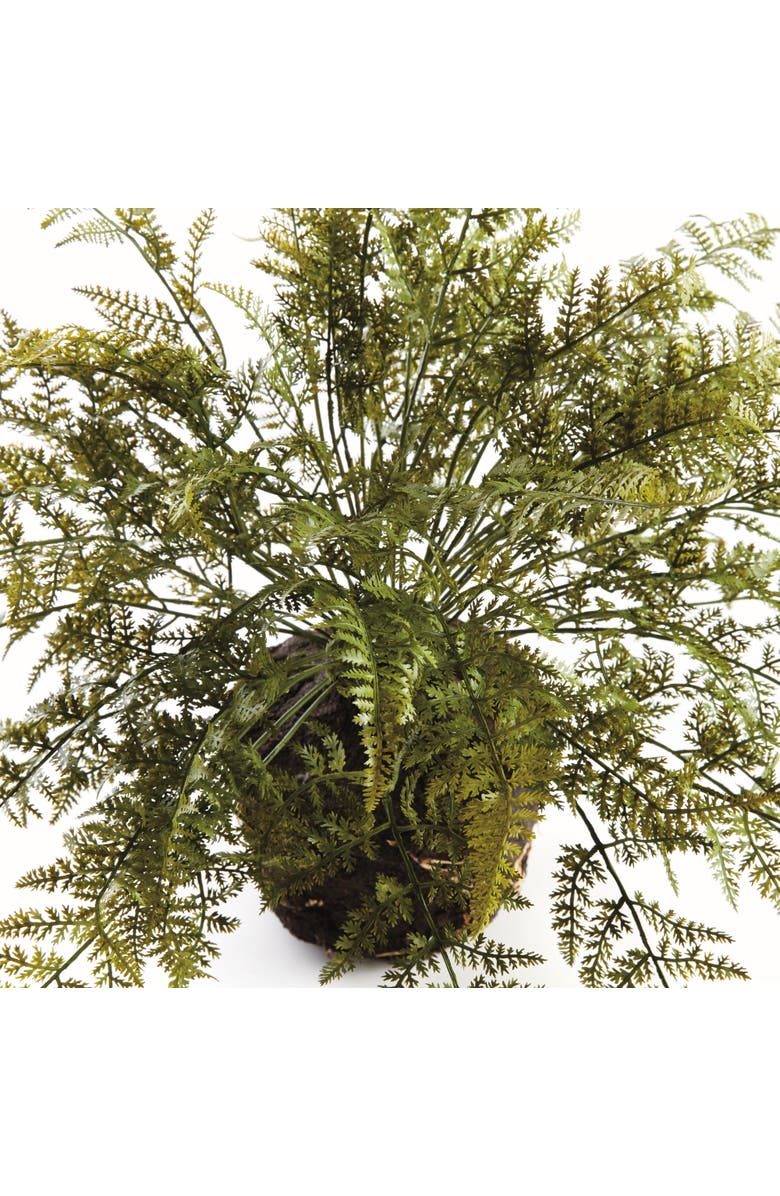 Napa Home & Garden Soft Fern Drop-In 18.5", Alternate, color, Green