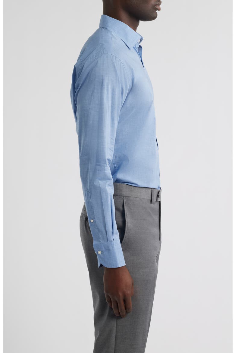 Brighton Perfect Poplin Button-Up Shirt, Alternate, color, COTTAGE BLUE