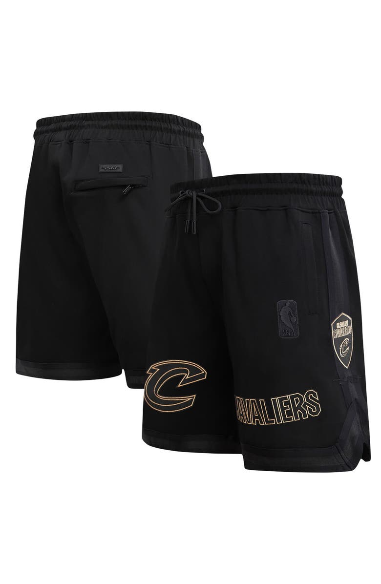PRO STANDARD Men's Pro Standard Black Cleveland Cavaliers Shorts, Alternate, color, Black