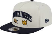 New Era Men's New Era White West Virginia Mountaineers Collegiate 9FIFTY A-Frame Snapback Hat