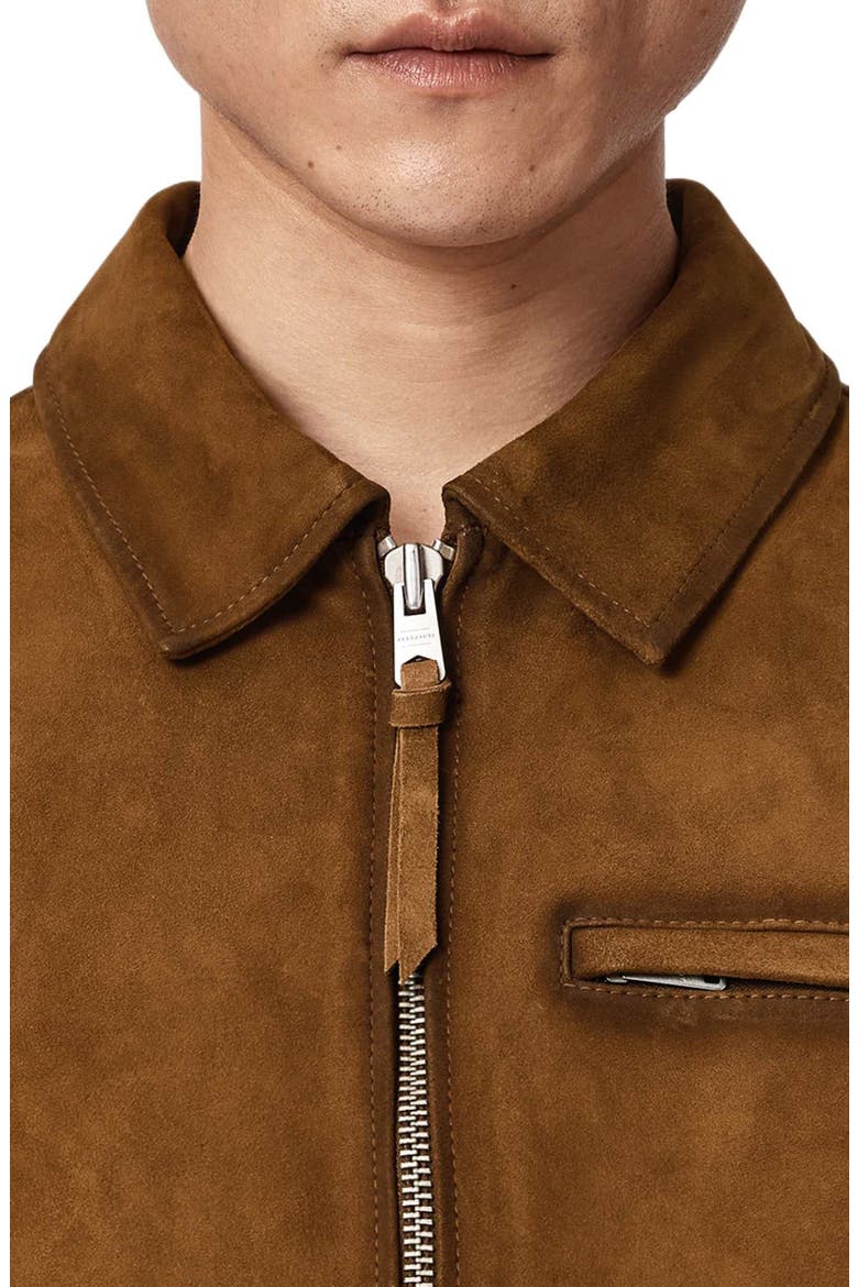Ashwood Suede Jacket, Alternate, color, TAN BROWN