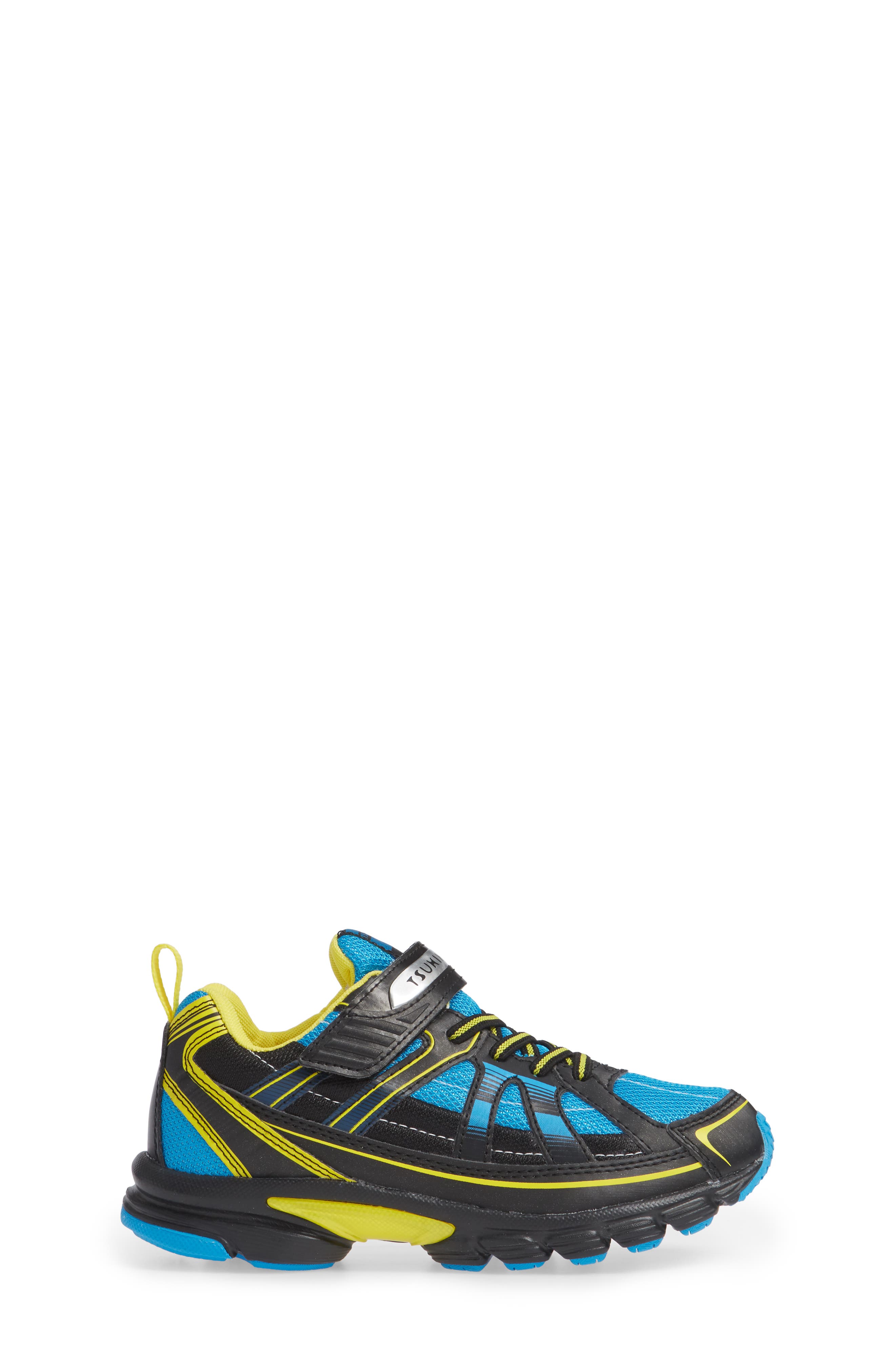 Storm Washable Sneaker, Alternate, color, BLACK/ BLUE
