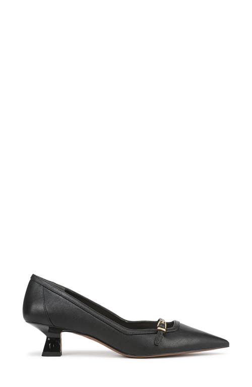 Franco Sarto Janessa Kitten Heel Pump In Black/black
