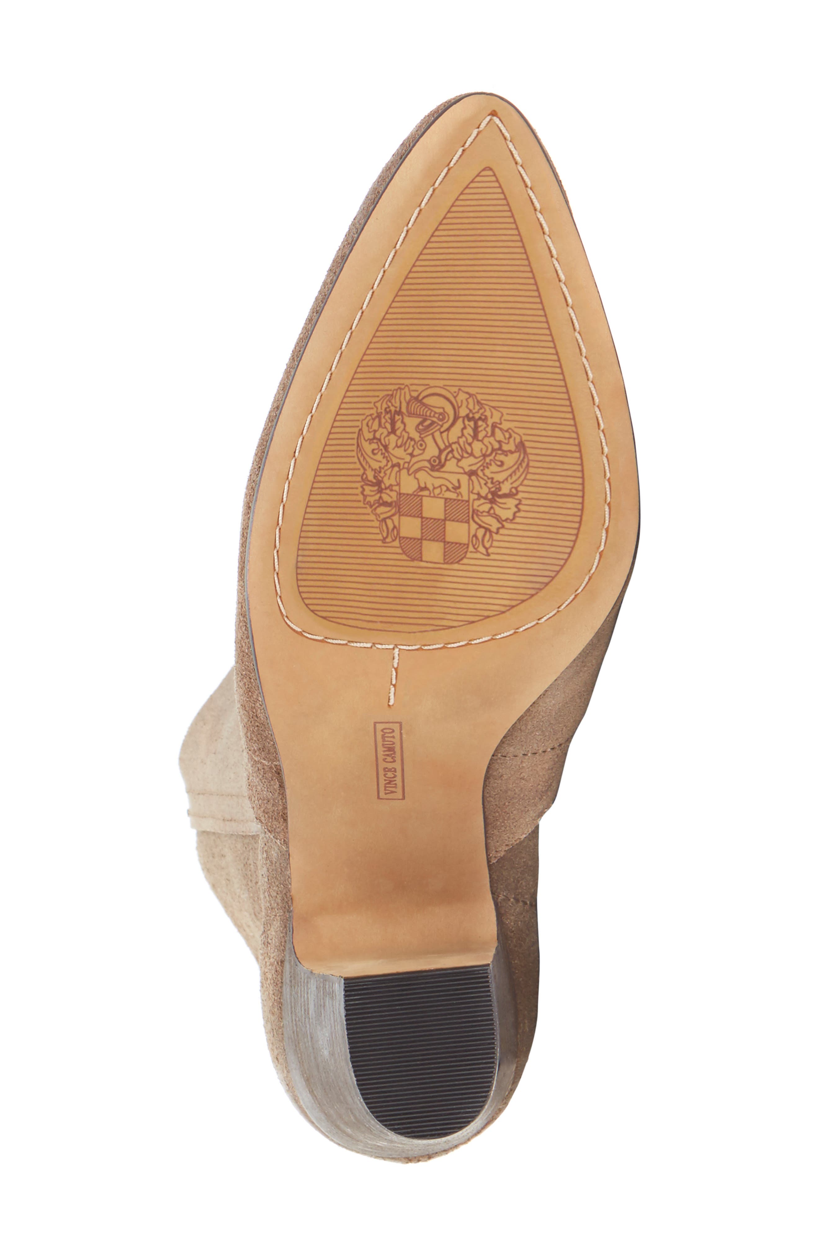 Vince Camuto Creestal Western Bootie, Alternate, color, 