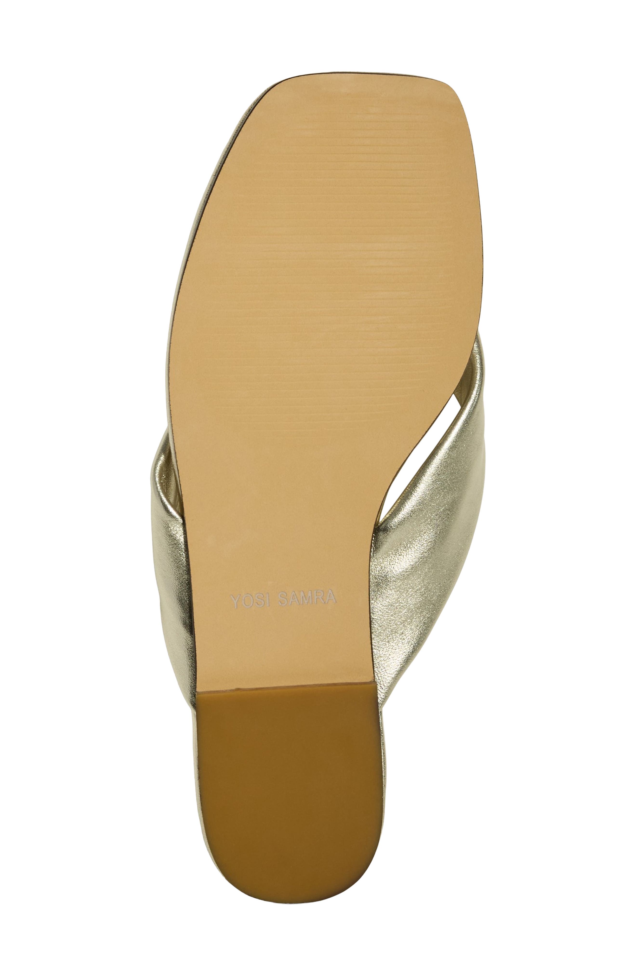 Reece Thong Sandal, Alternate, color, GOLD