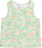 RuffleButts Girls UPF50+ Active Tank Top