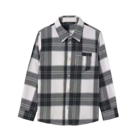 Flannel Plaid Shirt (Big Kid)
