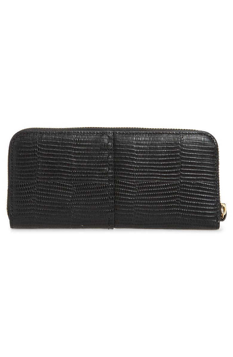 FRAME Les Second Embossed Continental Wallet, Alternate, color, 