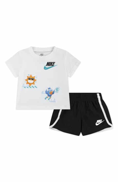 Nike Just Believe Graphic T-Shirt & Shorts Set