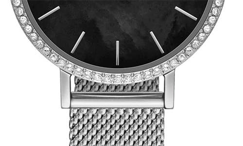 Daniel Wellington Petite Lumine Mesh Strap Watch, 28mm In Silver
