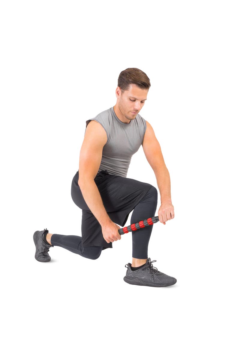 ProsourceFit Massage Stick Roller, Alternate, color, Black/Red