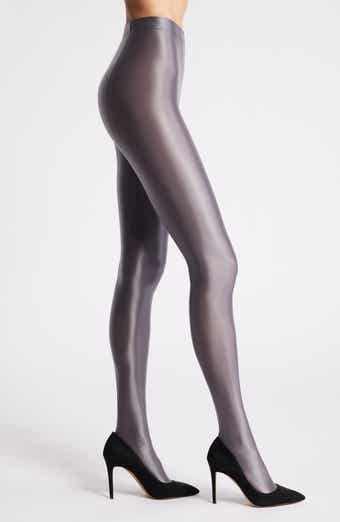 Mercury Shiny Opaque High Waist Tights