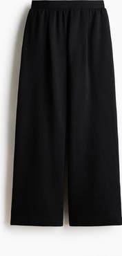 H&M Wide Interlock Joggers