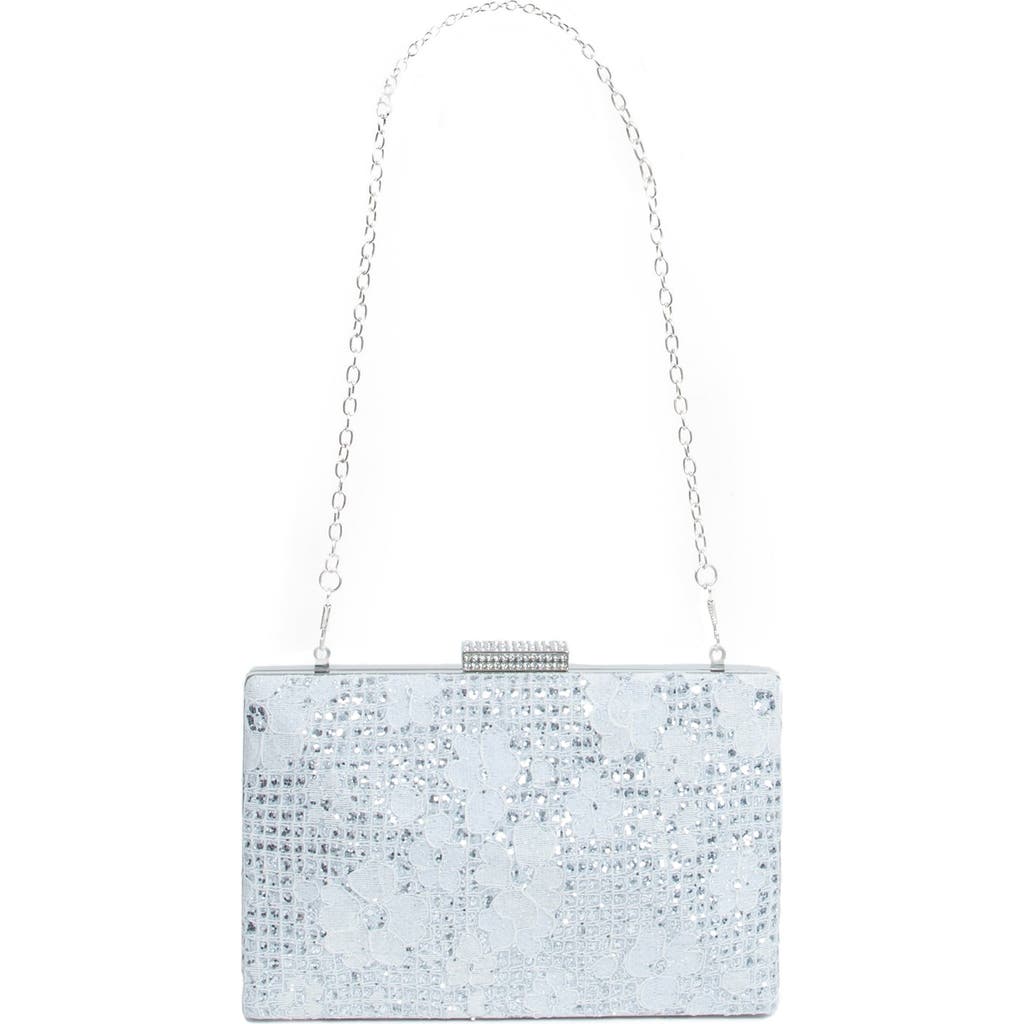 Lauren Lorraine Dandy Clutch In Silver