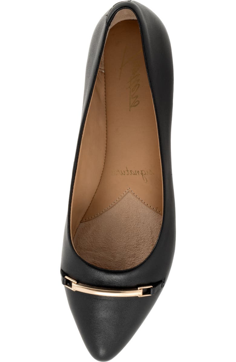 Trotters Everly Bit Flat, Alternate, color, Black