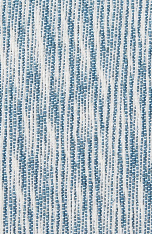 Design Imports Stellar Blue Space Dyed Cotton Table Runner In Gray