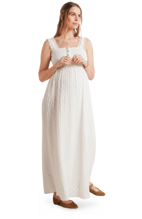 Emma Maternity & Nursing Maxi Dress