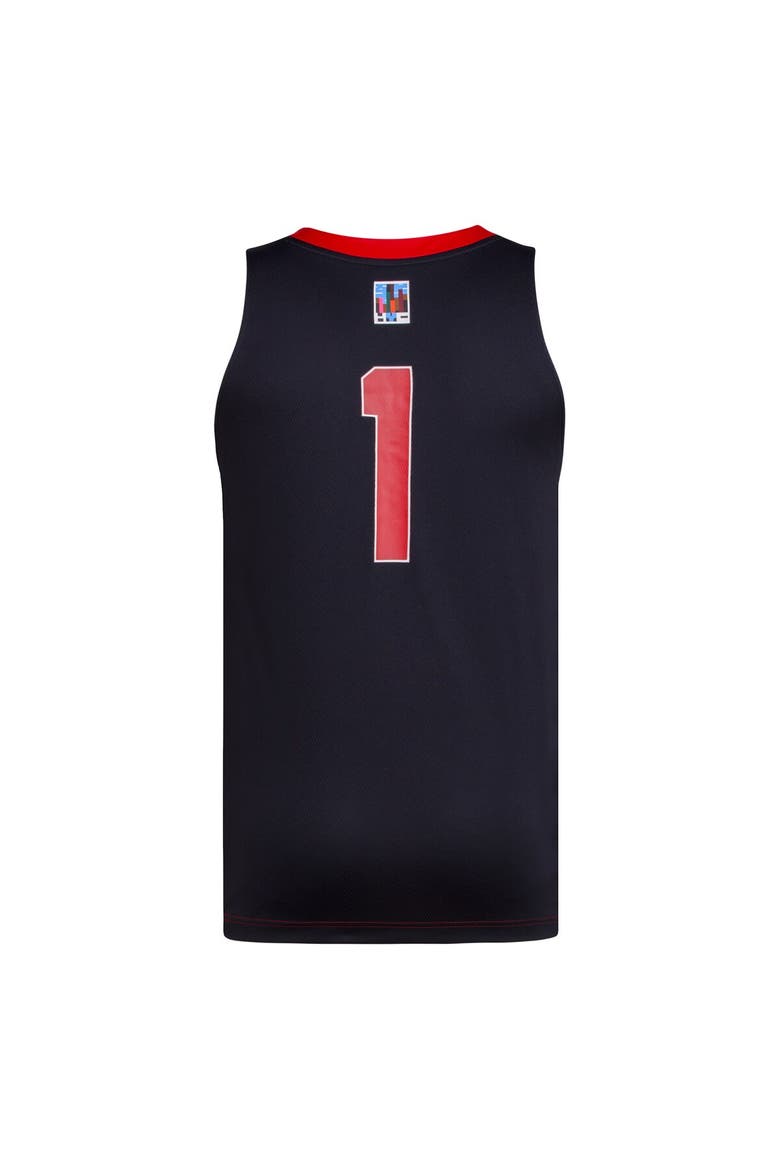 Men's adidas #1 Crimson/Black Indiana Hoosiers Black History Month Basketball Jersey, Alternate, color, Crimson