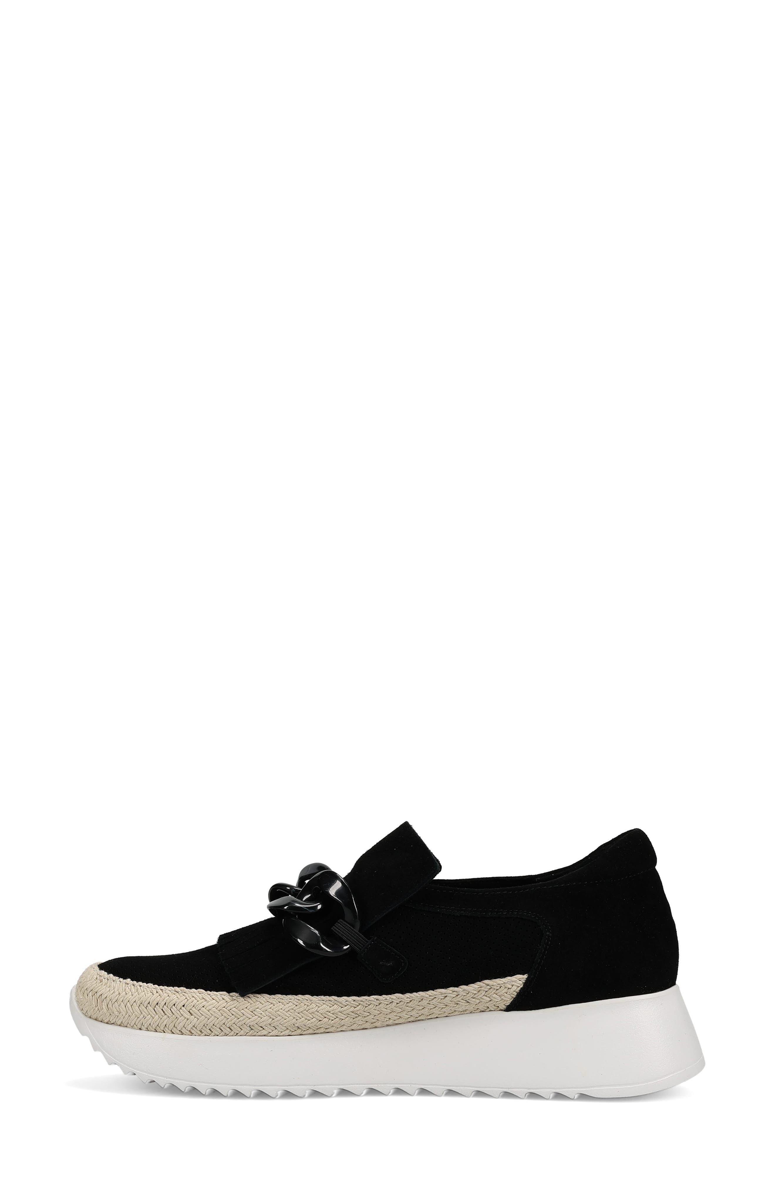 VANELi Qerene Tassel Slip-On Sneaker, Alternate, color, Black