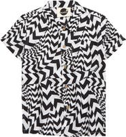 Boardies Kids' Hypnotic Print Button-Up Shirt