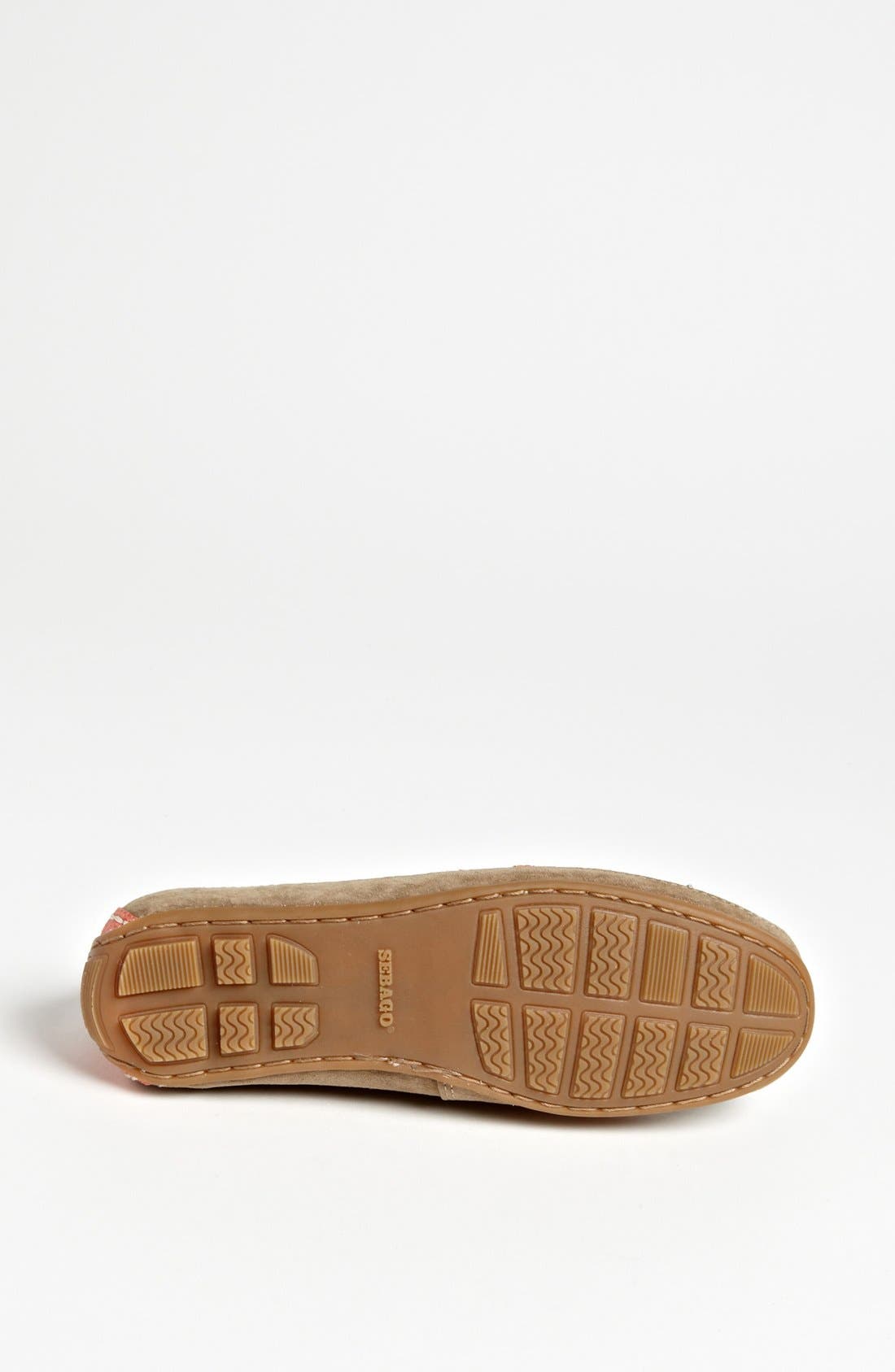 'Bala' Boat Shoe, Alternate, color, MILKSHAKE/ CORAL