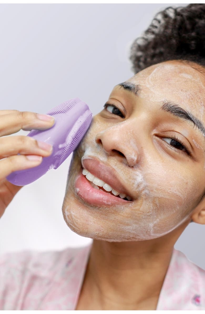 FANCII Isla Facial Cleansing Brush, Alternate, color, Lavender