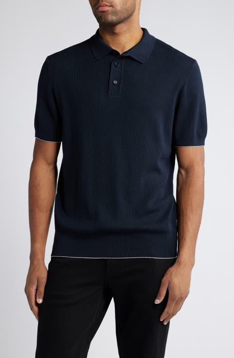 Darco Rib Silk & Cotton Polo