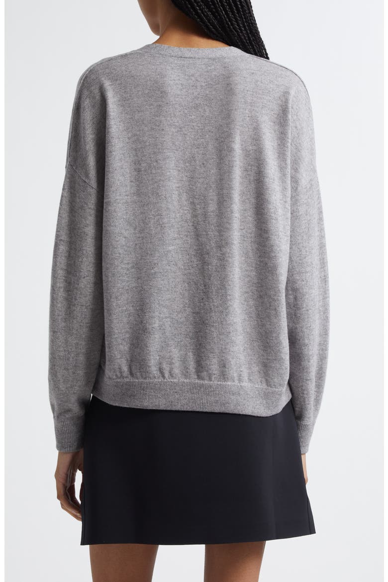 Magda Wool & Cashmere Cardigan, Alternate, color, LIGHT GREY