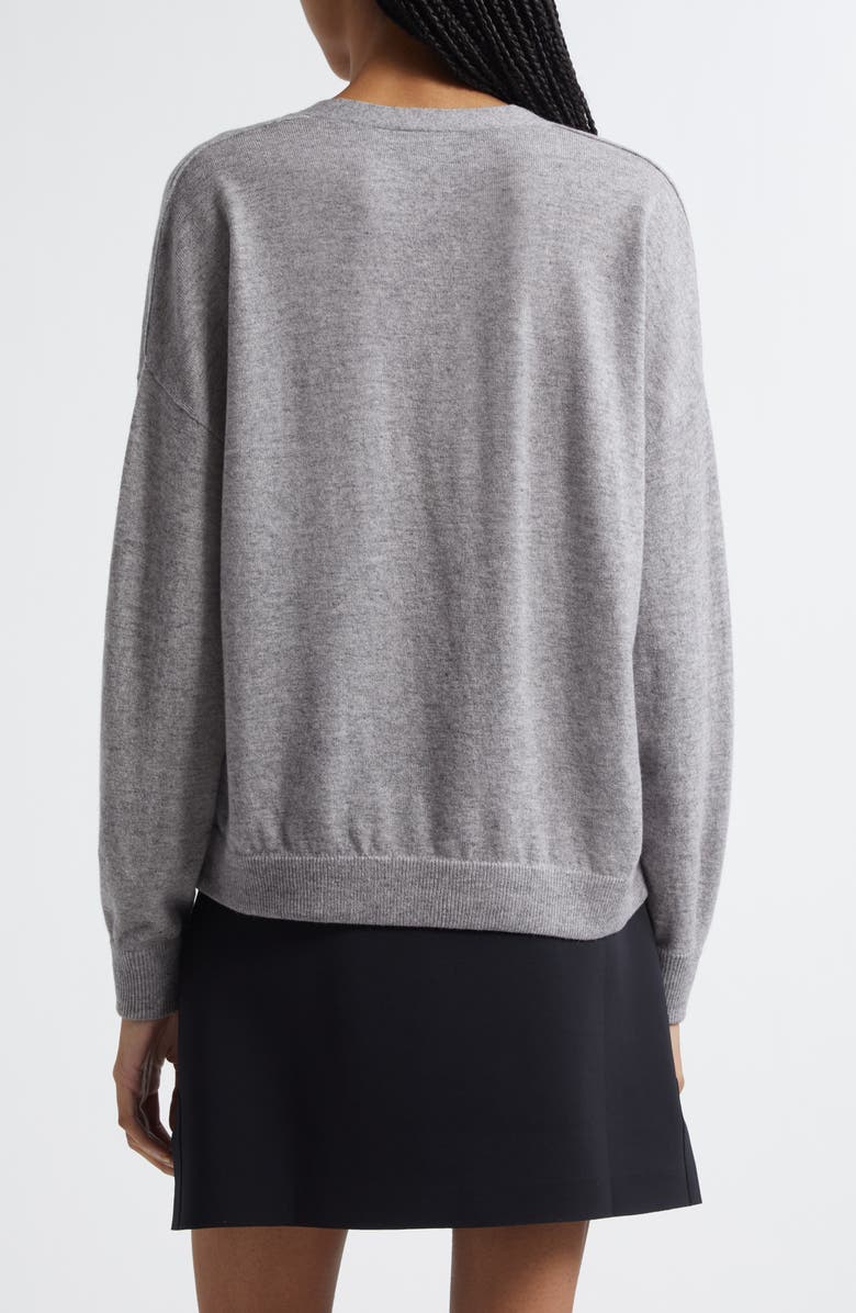 MM by Max Mara Magda Wool & Cashmere Cardigan, Alternate, color, Light Grey