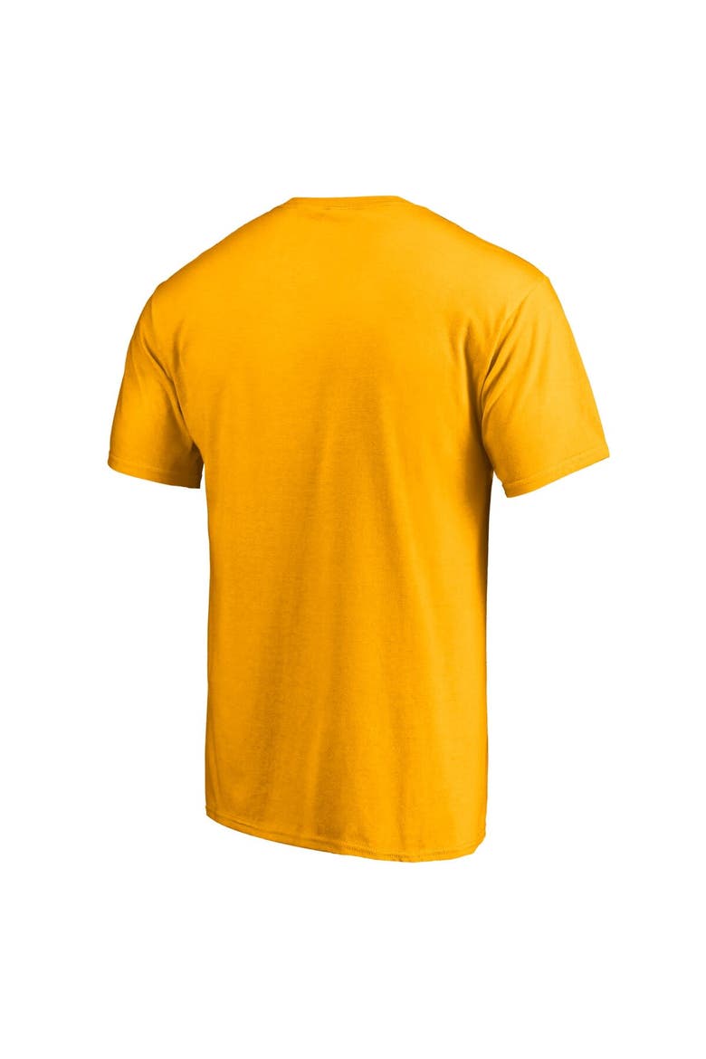 Men's Fanatics Branded Anthony Davis Gold Los Angeles Lakers Pick & Roll T-Shirt, Alternate, color, Gold