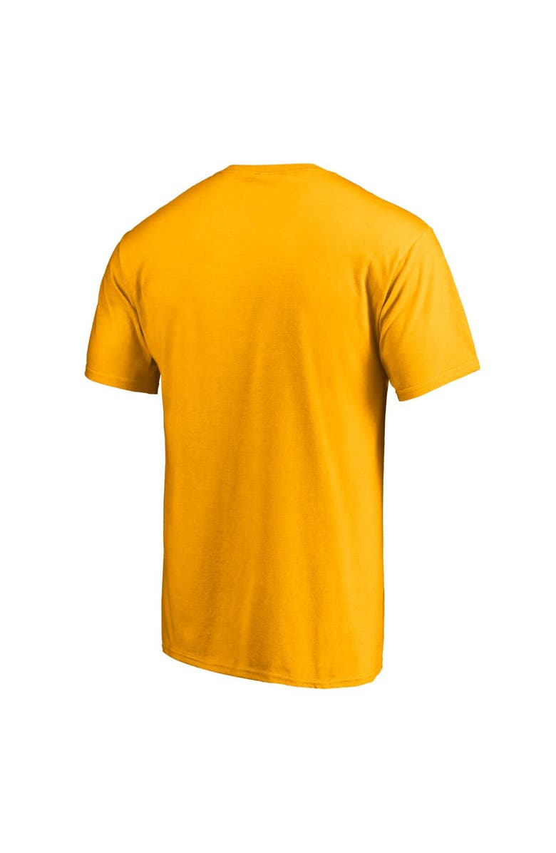 FANATICS Men's Fanatics Branded Anthony Davis Gold Los Angeles Lakers Pick & Roll T-Shirt, Alternate, color, 