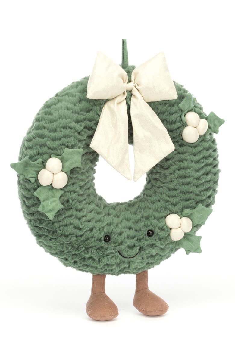 Jellycat Little Amuseable Wreath Plush Toy, Main, color,