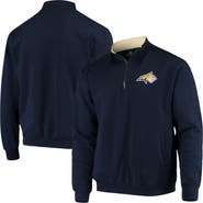 COLOSSEUM Men's Colosseum Navy Montana State Bobcats Tortugas Logo Quarter-Zip Jacket