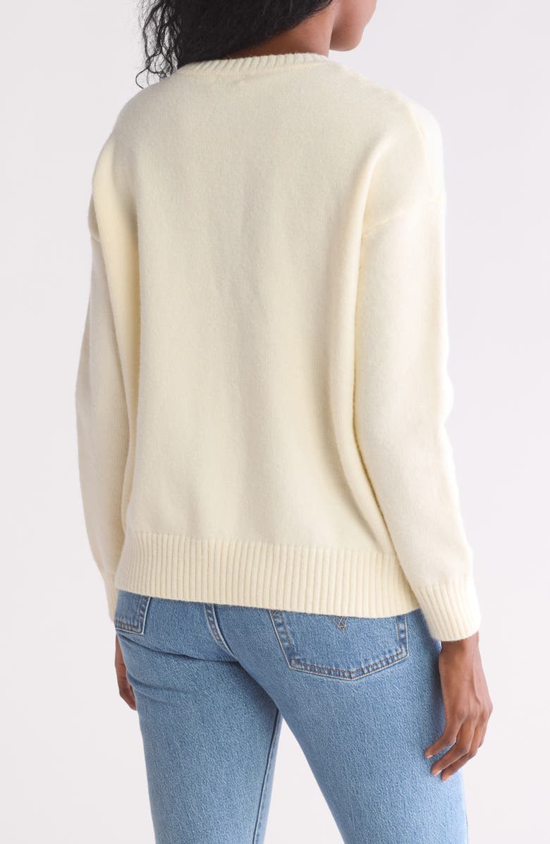 AREA STARS Gilly Cable Knit Sweater, Alternate, color, 