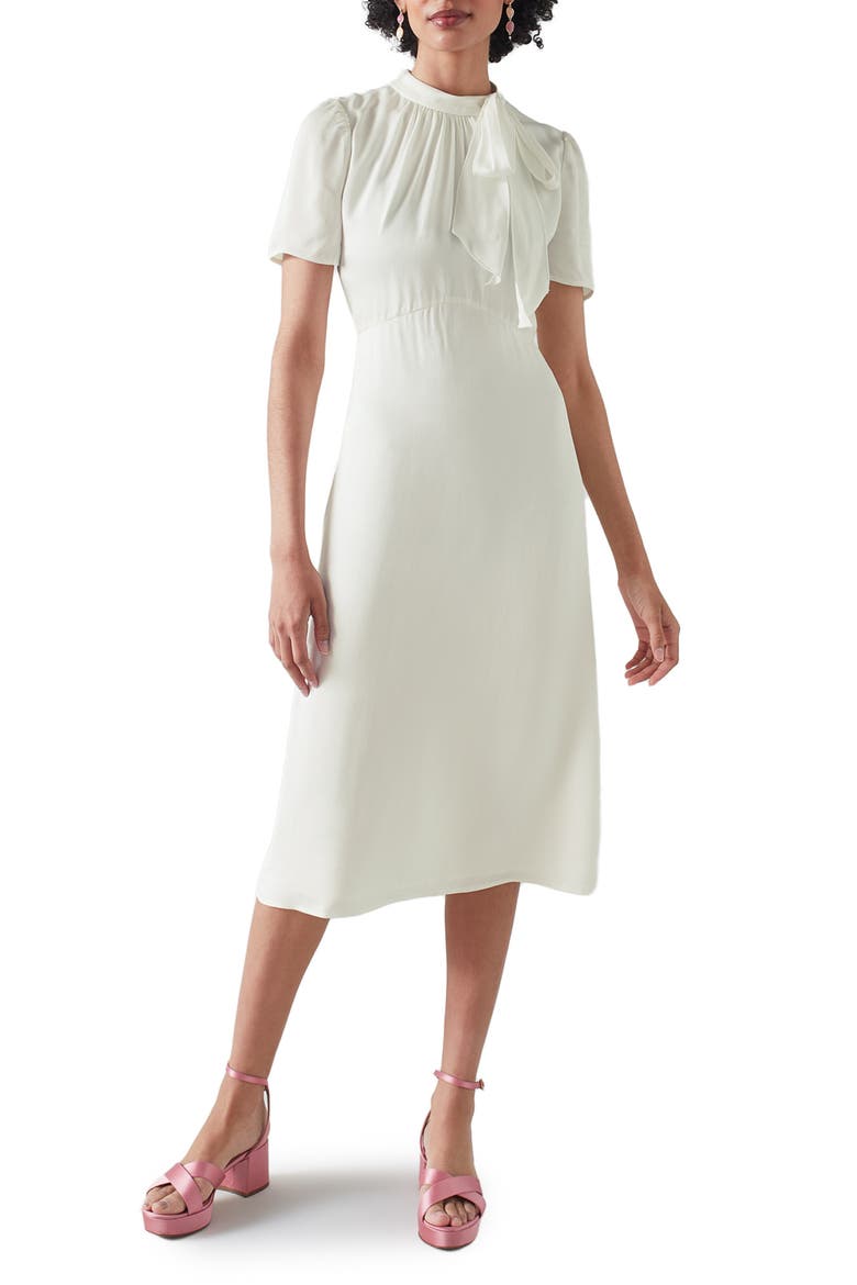 Kline Sheath Dress, Main, color, IVORY