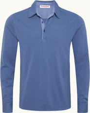 Orlebar Brown Garfield Classic Fit Garment Dye Jersey Polo Shirt